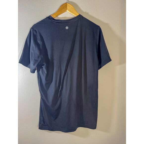 GAIAM Black Performance T-Shirt | Athleisure Essential Yoga Activewear Tee (S) - Picture 1 of 4